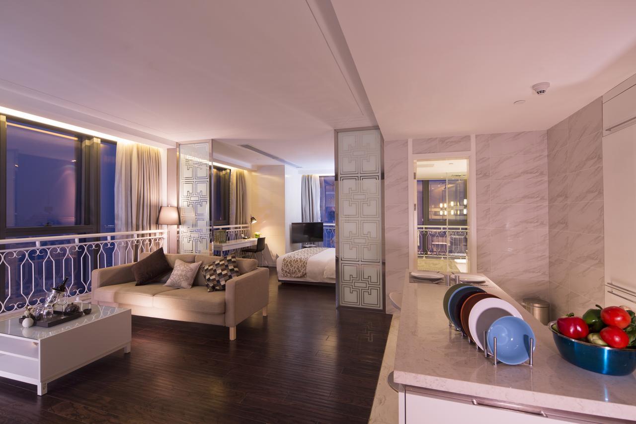 Suning Auraya Service Apartment Nanjing Nankin Extérieur photo