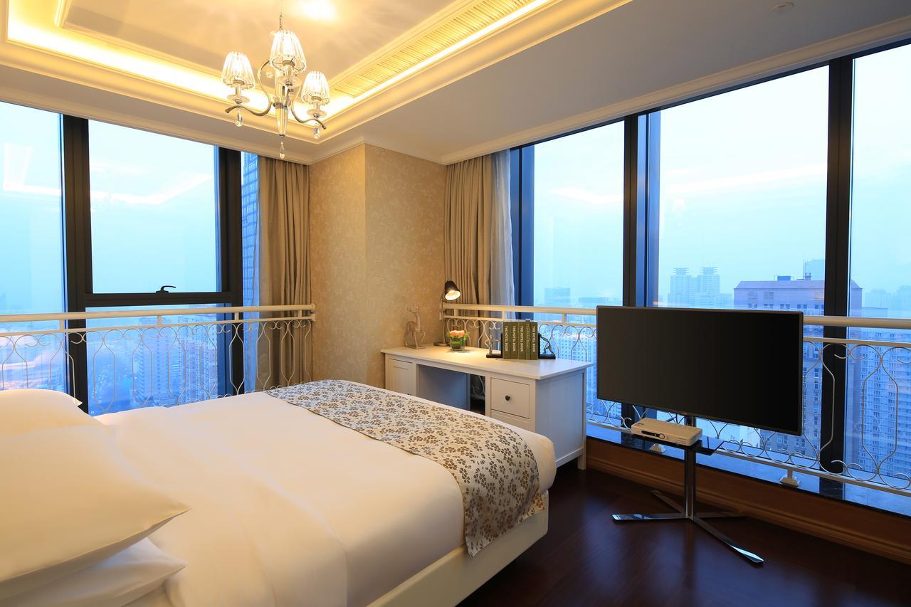 Suning Auraya Service Apartment Nanjing Nankin Extérieur photo